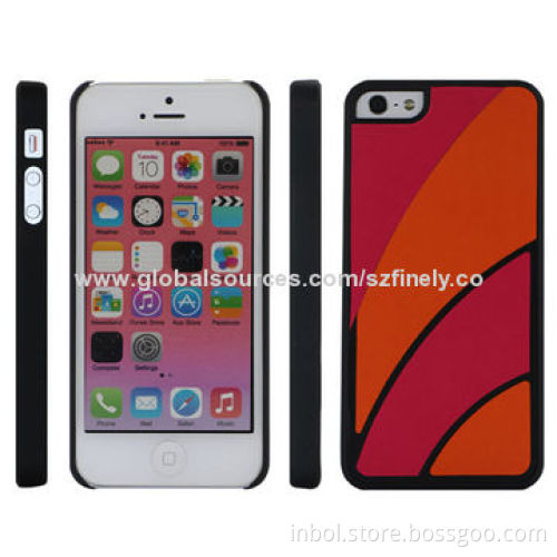 PC Cases for iPhone 5/5S, PU Leather Stick, Hit Colors Available, Unique Design